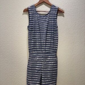 Lolë Gateway Crossover Short Open Back Romper